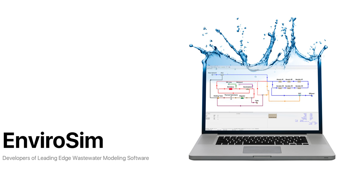 EnviroSIM does leading edge wastewater treatment modelling software