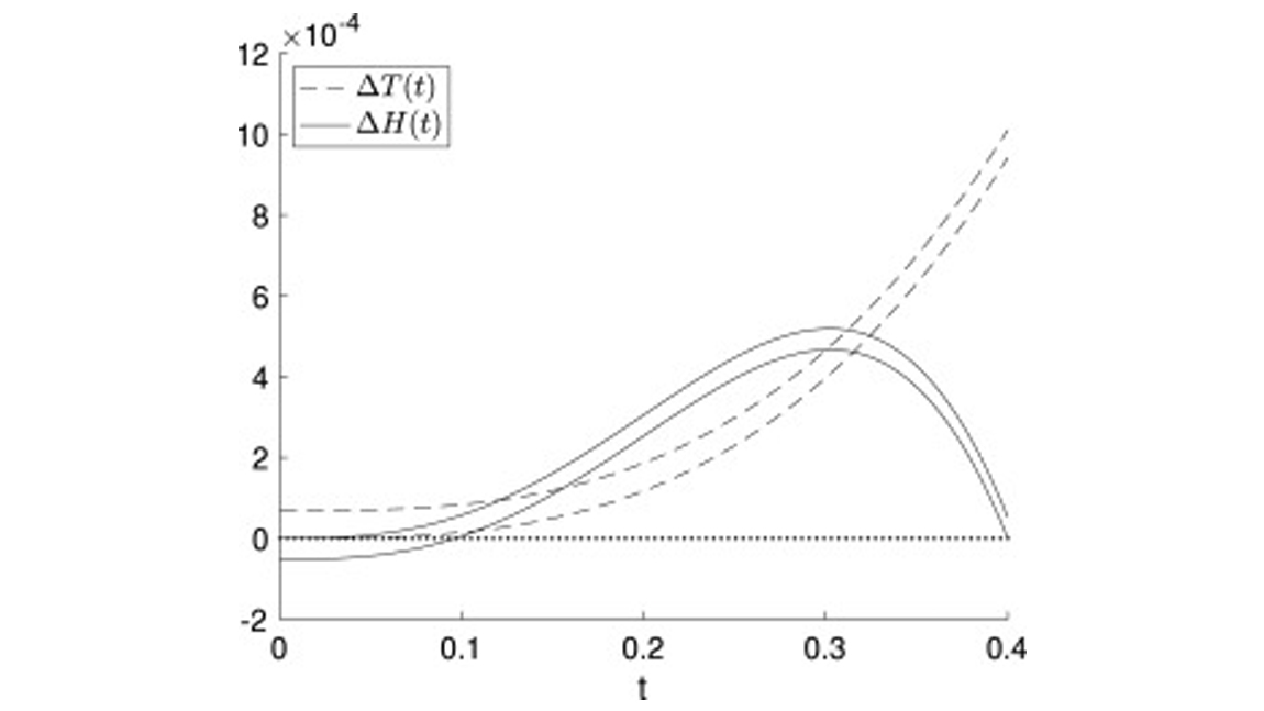 Graph of typical Taylor and Hermite defect